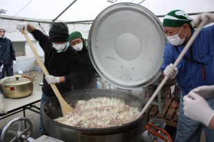 メニュー１　豚丼　５００人分